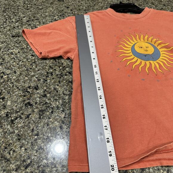 O'Neill Shirt Womens Small Orange Sun Graphic Surf Brand Tee Casual Summer Beach - Picture 5 of 7
